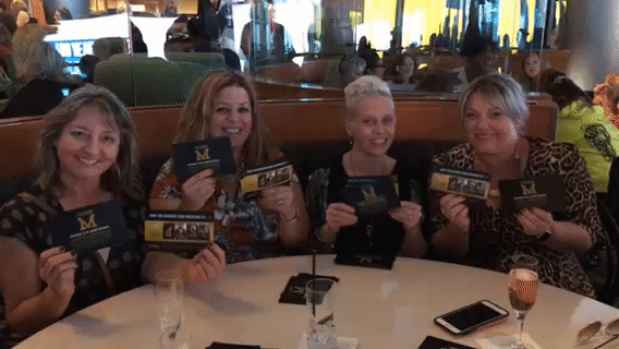 JC Harroway, Caitlin Crews, Jackie Ashenden, and Clare Connelly having the time of their lives at this year's RWA.
